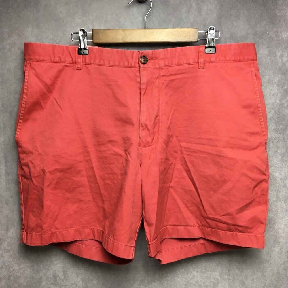 Southern‎ Tide Mens Pink Shorts size 40 Skipjack Flat Front Pockets Cotton Blend